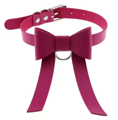 Ras de cou BOW NIGHT Rose