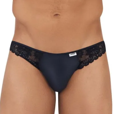 CandyMan Jockstrap Dentelle QETESH Noir