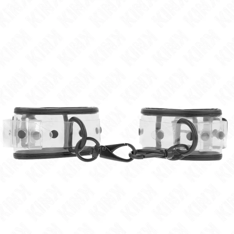 Menottes Transparentes Ajustables KINK 18-30cm - KINK
