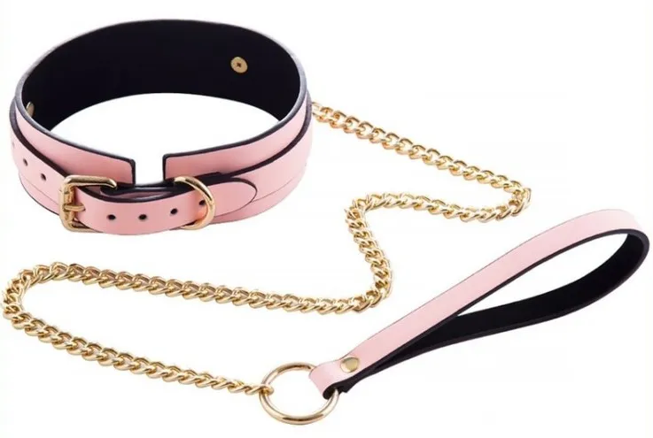 Collier-Laisse Phosphorescent LUMINOUS Rose