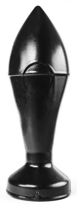 Plug ZIZI GLIDE 18 x 6 cm Noir