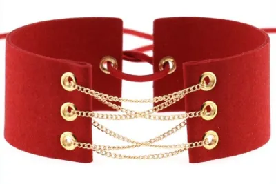 Ras de cou CORAL Rouge