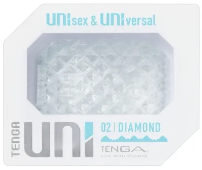 Gaine de masturbation UNI 02 DIAMOND Tenga
