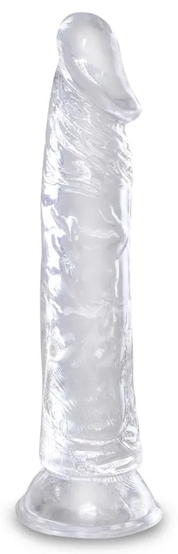 Gode Transparent King Cock CLEAR 20 x 4.5cm