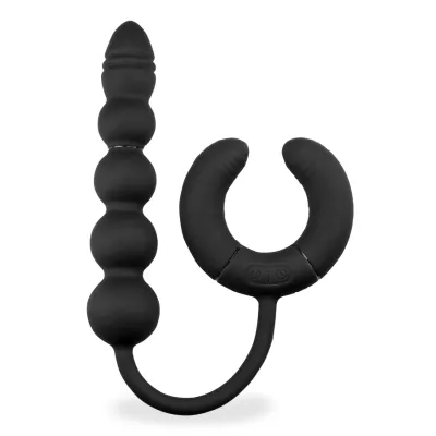 Chapelet anal avec anneau vibrants Nebulo