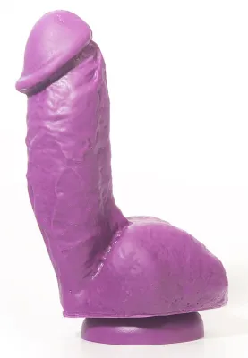 Gode réaliste P07 BILLY 13 x 5 cm Violet