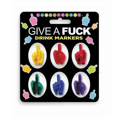 Marqueurs de verre Fuck -