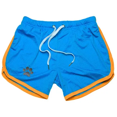 Short PAW Bleu-Jaune