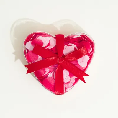 Confettis pour le bain Coeur -
