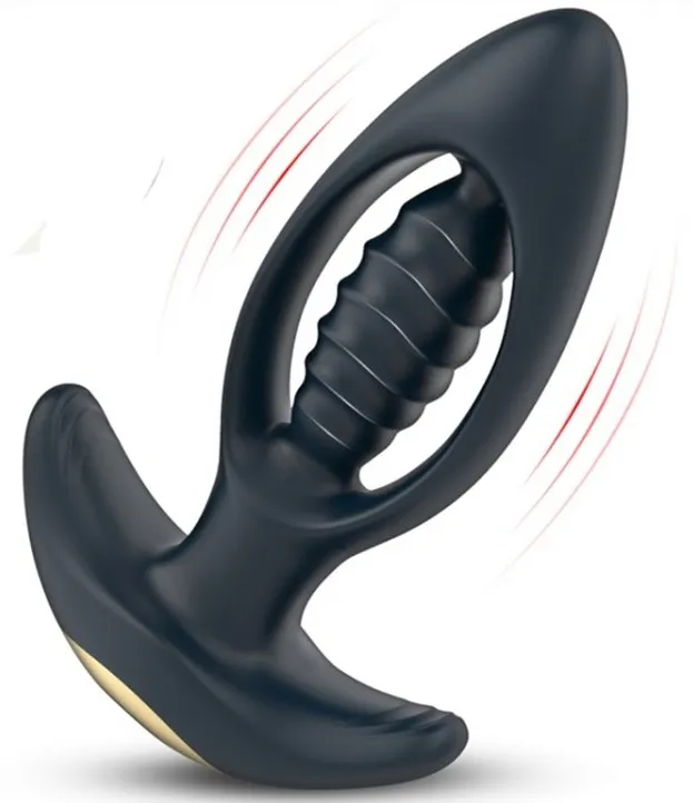 Plug vibrant en silicone PILE DRIVER 10 x 4.3cm