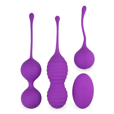 Trio de boules de geisha vibrantes Sweetheart