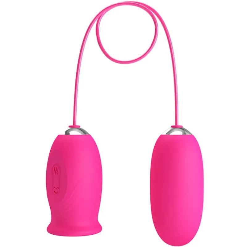Oeuf vibrant double stimulation Pretty Love rose - Pretty Love