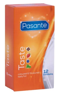 Pasante Préservatifs aromatisés TASTE 53mm x12