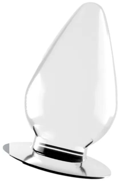 Plug transparent FLAWLESS 10 x 5.5 cm