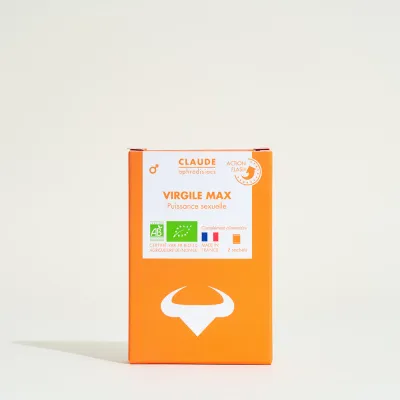 Provocateur d'érection BIO à action flash Virgile Max - 2 sachets