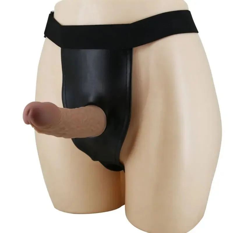 Gode ceinture slip harnais marron Pretty Love - Pretty Love