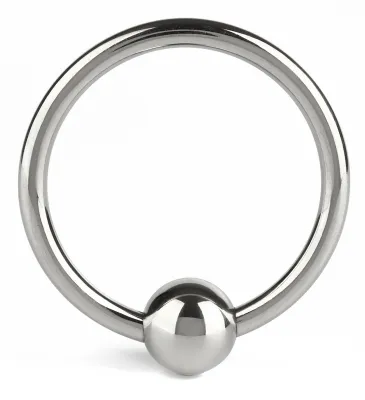 Anneau pénien en métal BALL CLOSURE