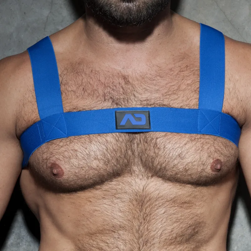 AD Fetish Harnais Élastique AD FETISH Basic Bleu