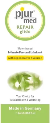 Dosette Lubrifiant Eau régénérant REPAIR GLIDE Pjur 2ml
