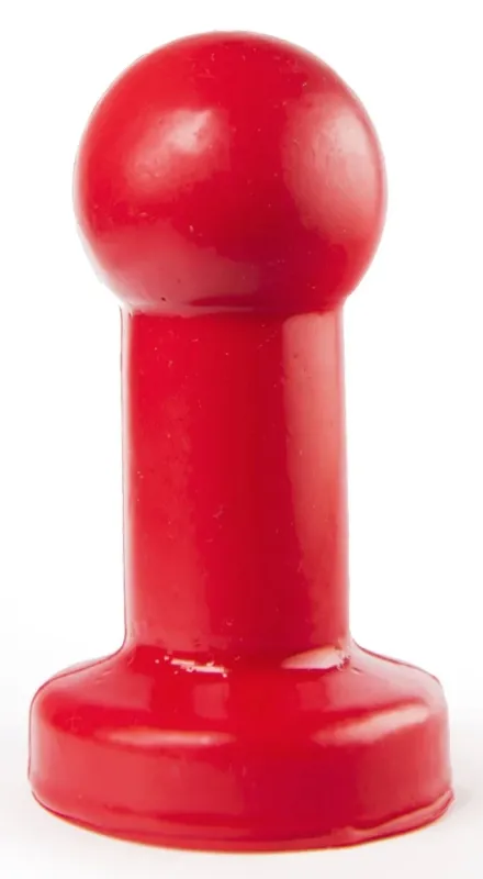 Plug anal ZIZI POP 10 x 5 cm Rouge
