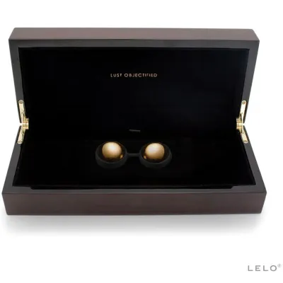 Boules de geisha Luna Beads Luxe plaquées or 20 carats - Lelo