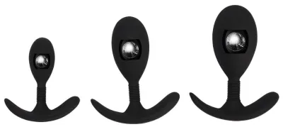 Kit de 3 Plugs avec bille TRAINER MONT Noirs