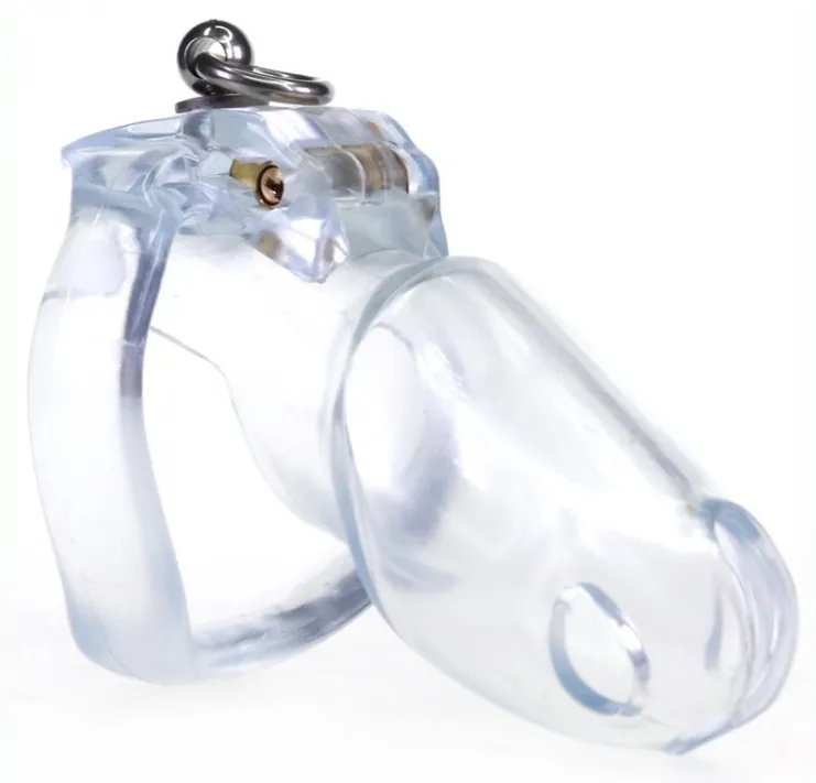 Cage de chasteté DICK OFF 10 x 3cm Transparent