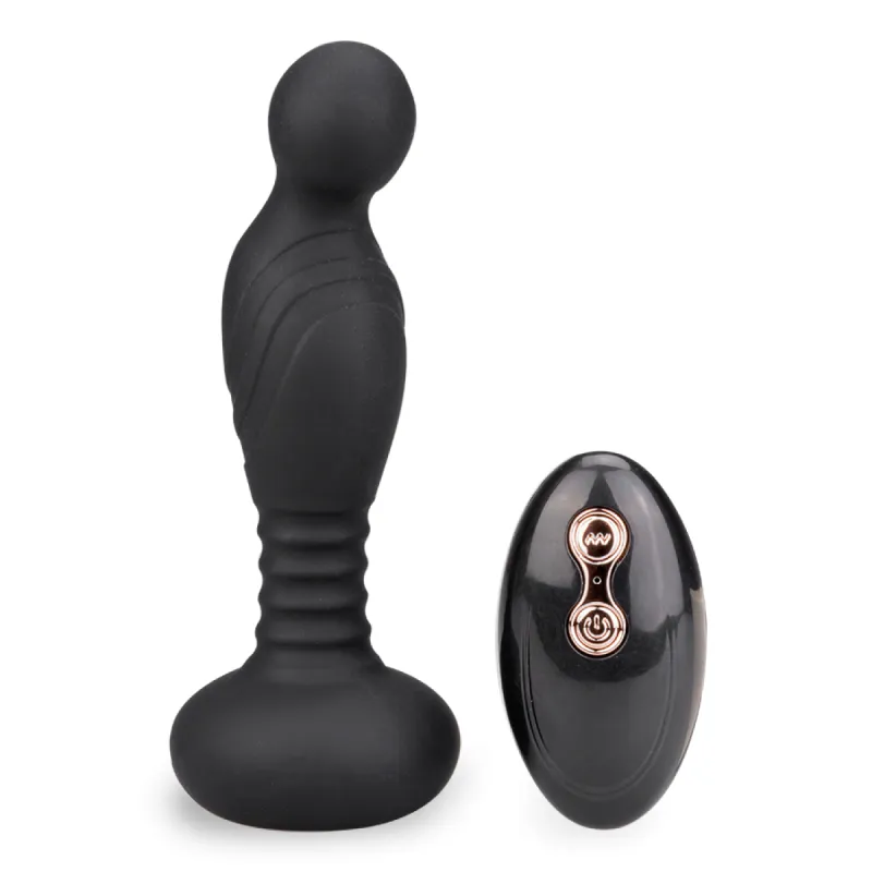 Vibromasseur anal Stimulateur prostatique vibrant et massant Harmony - Noir