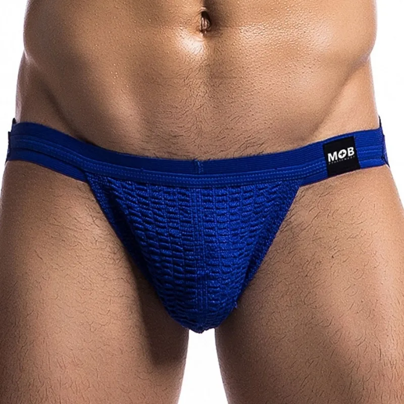 MOB Eroticwear Jockstrap FETISH SWIM Bleu