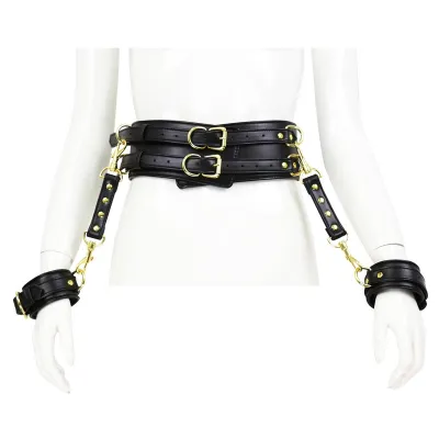 Ceinture avec liens Poignets BELT WRIST Noire