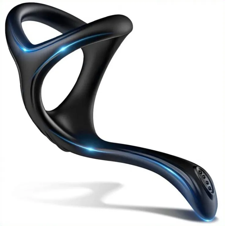 Ballstretcher en silicone TRI AN Noir