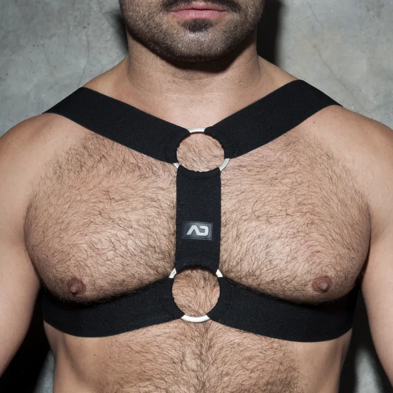 Harnais DOUBLE RING Noir