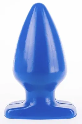 Plug anal FAT M I Love Butt 14 x 7.5 cm Bleu