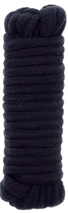 Corde Bondage Fine 5m Noir