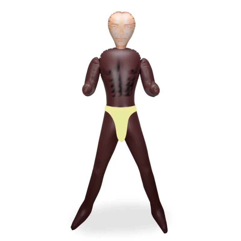 Poupée gonflable homme anus Leonard