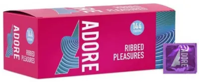 Préservatifs Texturés ADORE x144