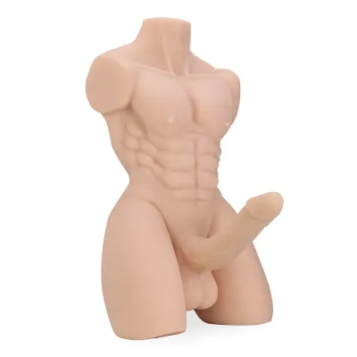 Buste homme avec pénis masturbateur articulé et anus Joshua 5,0kg