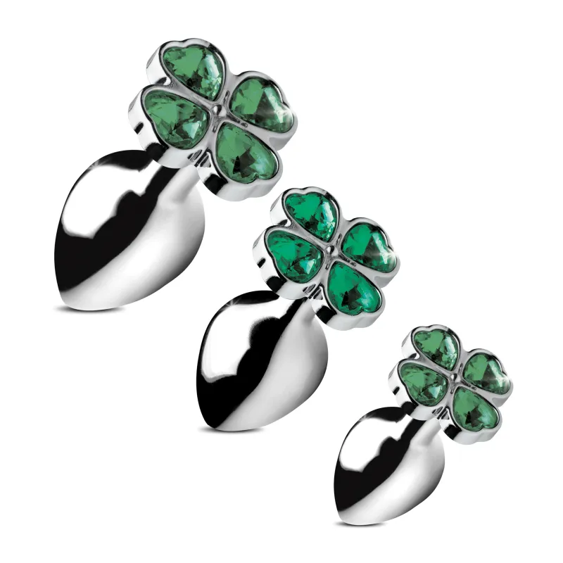 Plug décoratif Lucky Clover Gem