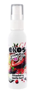 Eros Spray Corporel à Lécher YUMMY Fraise Vanille 50 ml