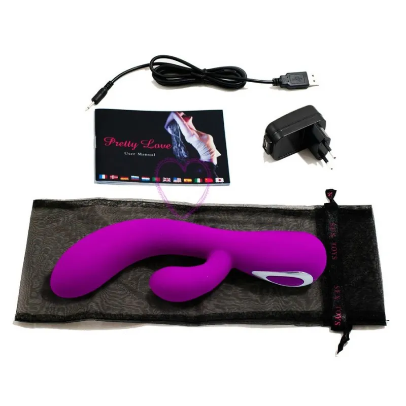 Vibromasseur Smart Honey Lilas - Pretty Love
