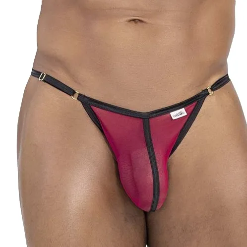 CandyMan String fin OSHI Bordeaux