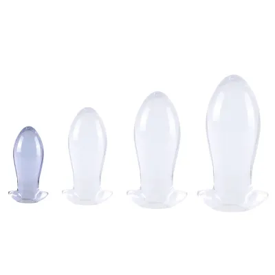 Plug EGG CLEAR S 9 x 4cm Transparent