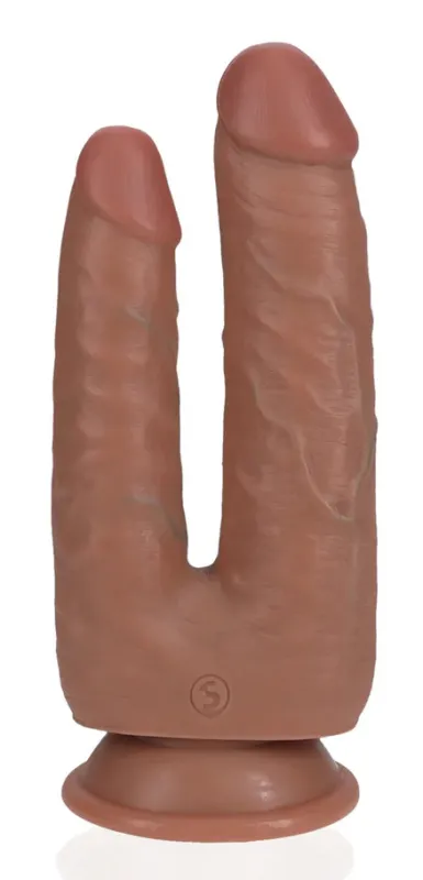 Double Gode DOUBLE TROUBLE 15 x 4.5cm Marron