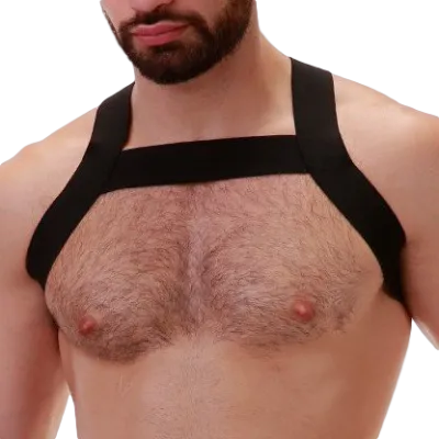 Barcode Berlin Harnais Élastique MATT Noir