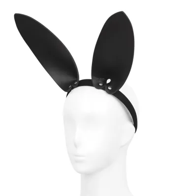 Oreilles de lapin BUNNY Simili Noir