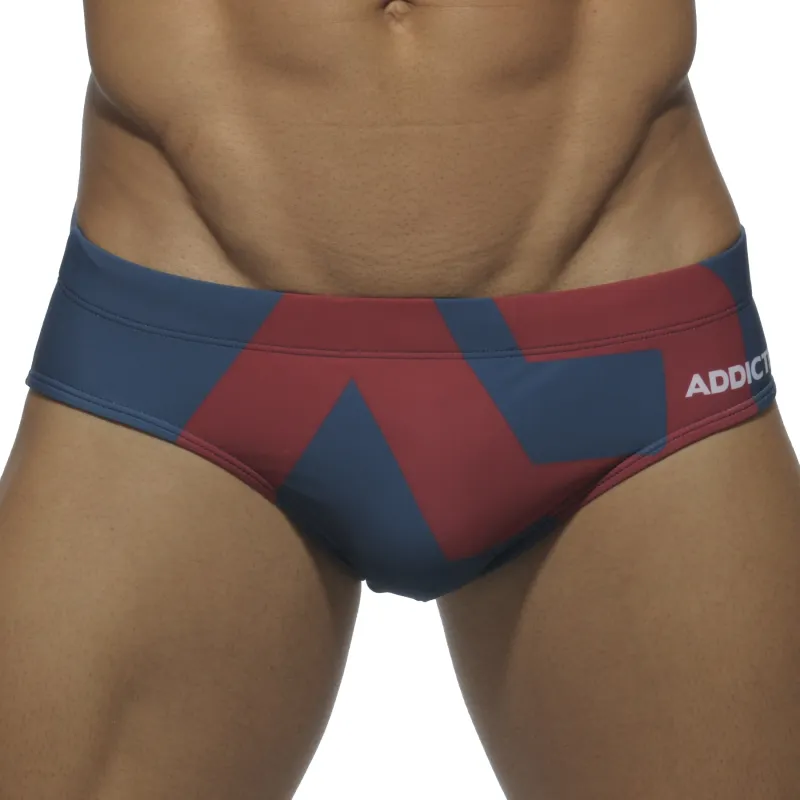 Shorty de bain Logo Giant AD Bleu marine