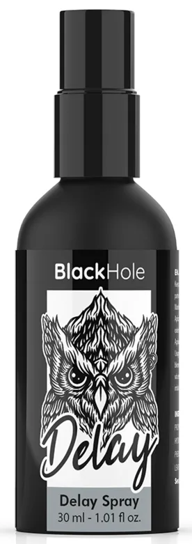 Spray retardant DELAY SPRAY Black Hole 30ml