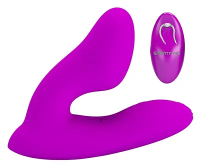 Double stimulateur MELVIN Pretty Love 12 Vibrations