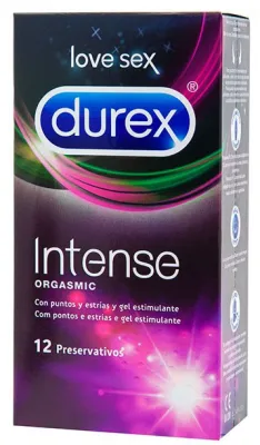 Préservatifs INTENSE Orgasmic x12