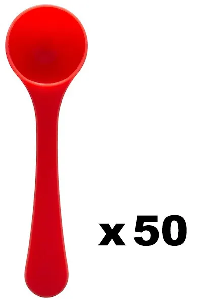 Fuck & Fist Lube Pack de 50 cuillères rouges Dosage 6g